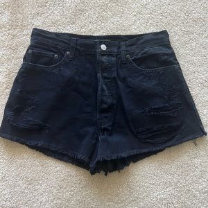 Black Abercrombie & Fitch shorts